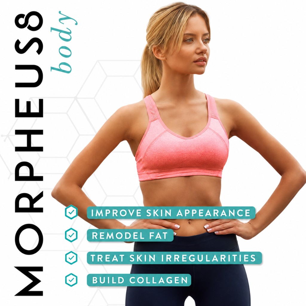 Morpheus8 body treatment benefits — manufacturer marketing image